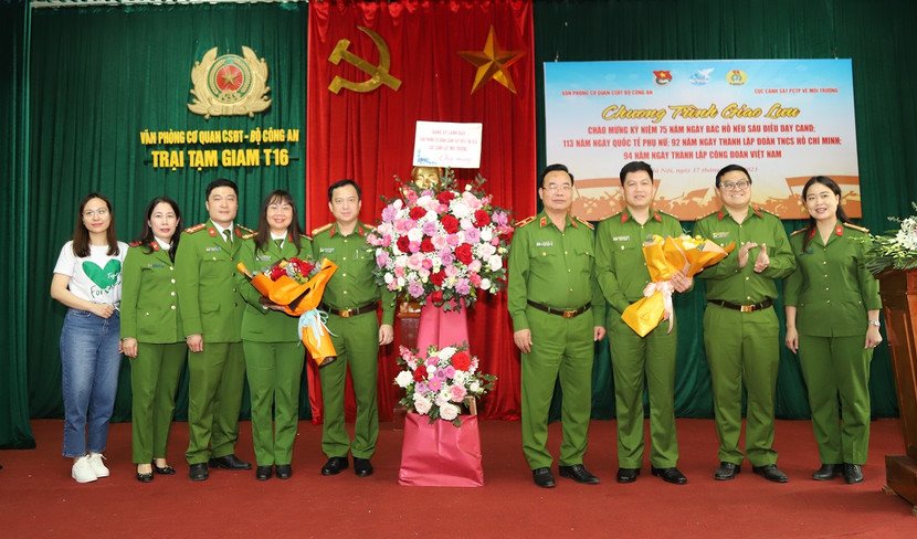 Chương trình giao lưu văn hóa, thể thao xây dựng môi trường “xanh – sạch – đẹp” đã diễn ra vào chiều ngày 17/3