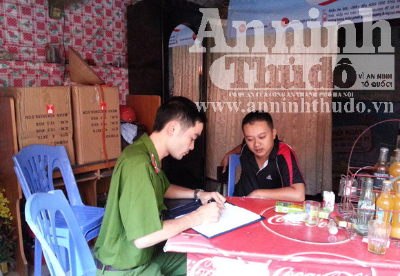 Triệt xóa một “chợ” lô đề ở quận Hoàng Mai ảnh 2