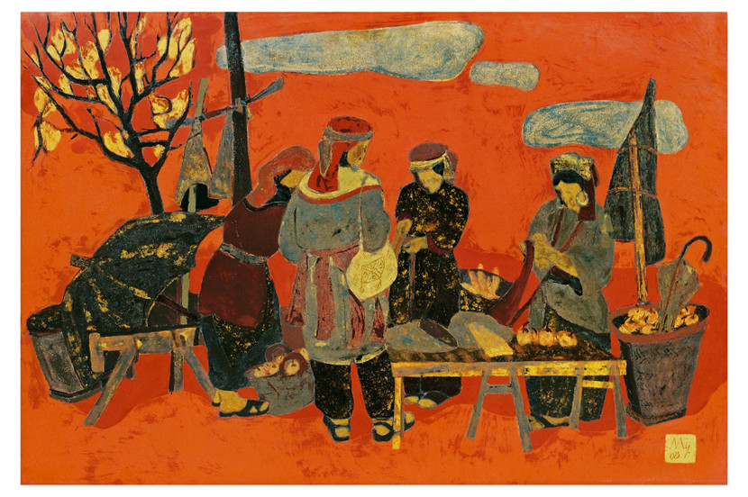 Tác phẩm "Chợ chiều"