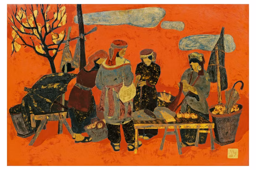 Tác phẩm "Chợ chiều"