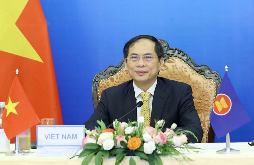 Bộ trưởng Ngoại giao Bùi Thanh Sơn hoan nghênh Mỹ hợp tác sâu rộng với ASEAN Bộ trưởng Ngoại giao Bùi Thanh Sơn hoan nghênh Mỹ hợp tác sâu rộng với ASEAN