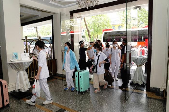 Đoàn sinh viên tình nguyện Hải Dương vào hỗ trợ chống dịch tại TP HCM