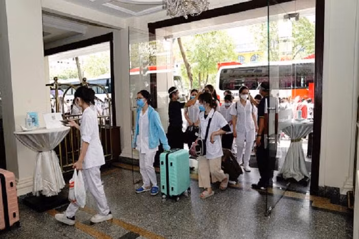 Đoàn sinh viên tình nguyện Hải Dương vào hỗ trợ chống dịch tại TP HCM