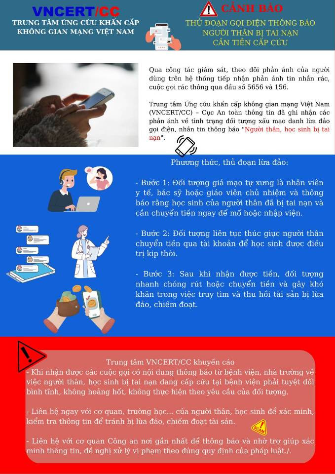 VNCERT/CC khuyến cáo người dân cảnh giác
