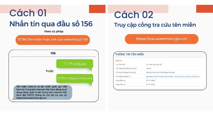 Cách tra cứu tên miền để ngăn chặn hoạt động lừa đảo Cách tra cứu tên miền để ngăn chặn hoạt động lừa đảo