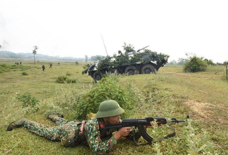 Tuổi trẻ Sư đoàn 301 hiệp đồng chiến đấu trong diễn tập KVPT thành phố Hà Nội năm 2019