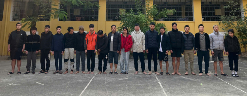 Các đối tượng trong đường dây đánh bạc nghìn tỷ