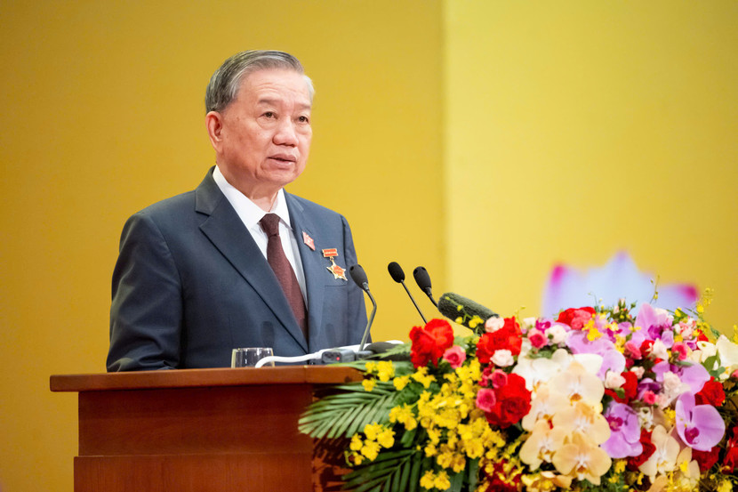 Tổng Bí thư Tô Lâm phát biểu (Ảnh: ĐBND)