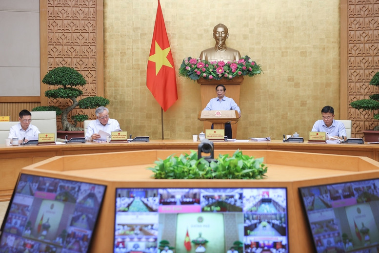Thủ tướng Phạm Minh Chính chủ trì phiên họp (Ảnh: VGP)