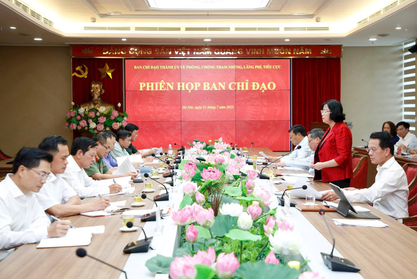 Quang cảnh cuộc họp (Ảnh: Viết Thành)