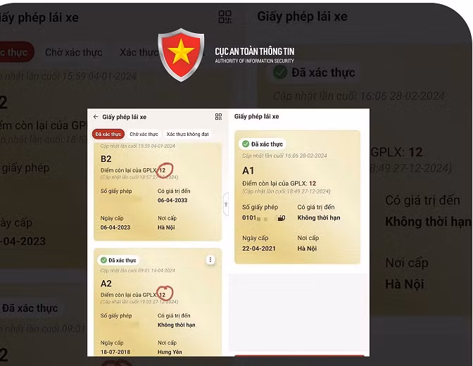 Điểm Giấy phép lái xe sẽ được tự động tích hợp khi cài đặt dịch vụ công mức độ 2, người dân không cần cài đặt Điểm Giấy phép lái xe sẽ được tự động tích hợp khi cài đặt dịch vụ công mức độ 2, người dân không cần cài đặt