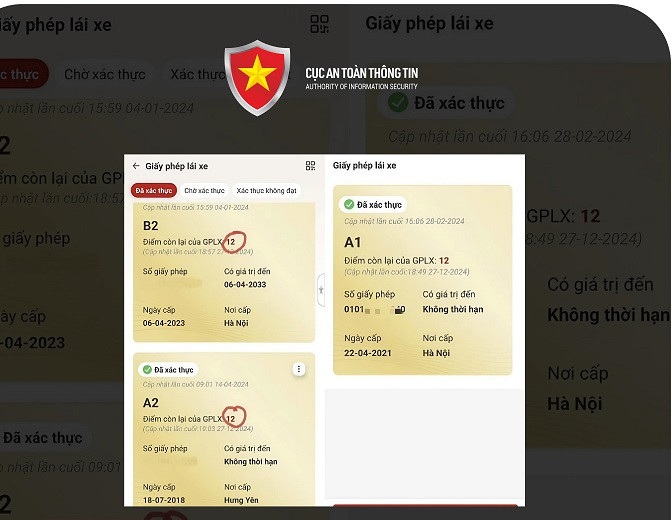 Điểm Giấy phép lái xe sẽ được tự động tích hợp khi cài đặt dịch vụ công mức độ 2, người dân không cần cài đặt Điểm Giấy phép lái xe sẽ được tự động tích hợp khi cài đặt dịch vụ công mức độ 2, người dân không cần cài đặt