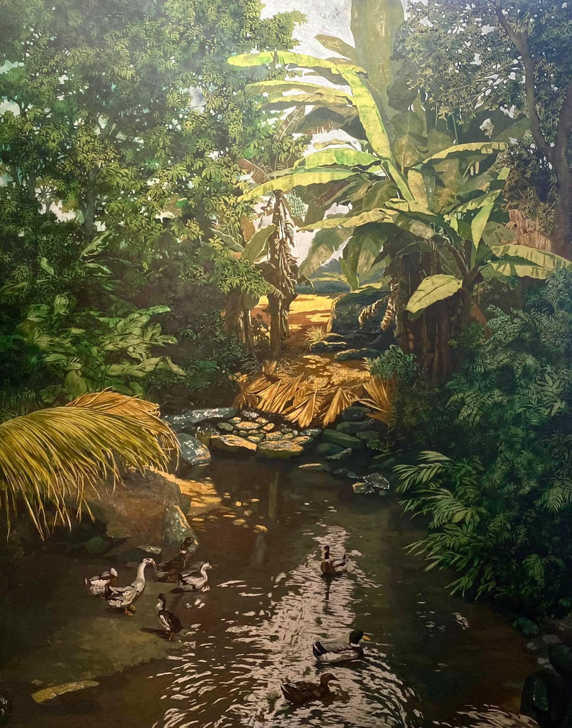 Chu Việt Cường, phong cảnh, sơn mài