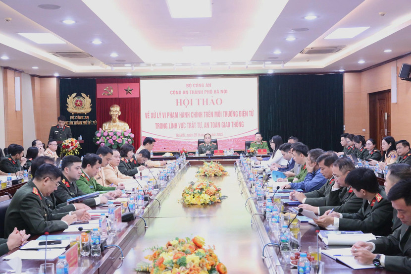 Hội thảo có ý nghĩa quan trọng, là bước cụ thể hóa quyết tâm của Công an Thủ đô trong thực hiện chuyển đổi số