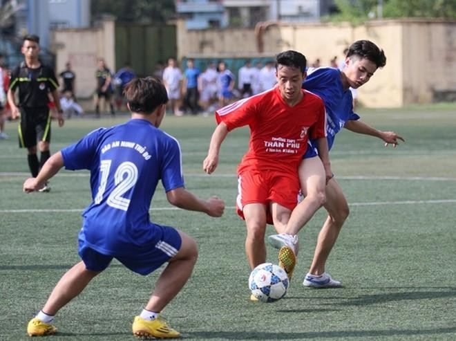 Giải bóng đá học sinh THPT Hà Nội - An ninh Thủ đô là dấu ấn quan trọng trong cuộc đời học sinh