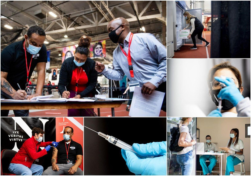 Đại dịch Covid-19 gây ra sự phân chia xã hội mới tại Mỹ - đó là giữa những người đã tiêm và chưa tiêm chủng vaccine (Ảnh minh họa)