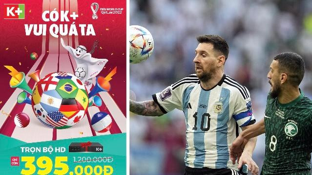 K+ tiếp phát sóng các trận đấu hấp dẫn của World Cup 2022 K+ tiếp phát sóng các trận đấu hấp dẫn của World Cup 2022