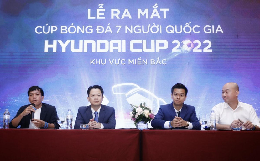Ban tổ chức công bố Cúp bóng đá 7 người quốc gia Hyundai Cup 2022 Ban tổ chức công bố Cúp bóng đá 7 người quốc gia Hyundai Cup 2022