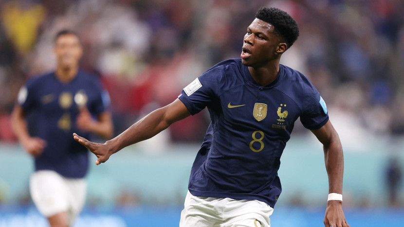 Tchouameni đưa Pháp dẫn trước sau cú sút xa đẹp mắt