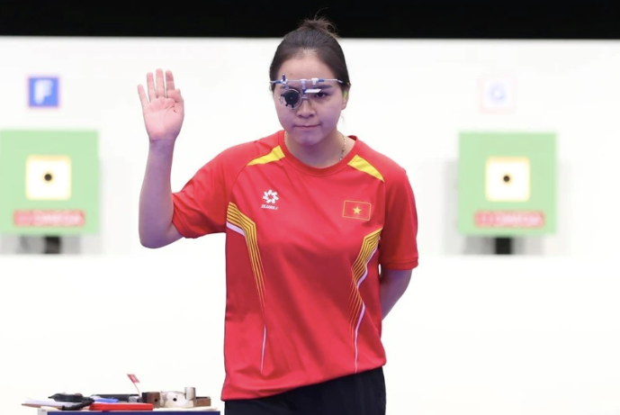 Trịnh Thu Vinh chia tay Olympic Paris với thành tích hạng 4 nội dung 10m súng ngắn hơi và hạng 7 nội dung 25m súng ngắn thể thao Trịnh Thu Vinh chia tay Olympic Paris với thành tích hạng 4 nội dung 10m súng ngắn hơi và hạng 7 nội dung 25m súng ngắn thể thao