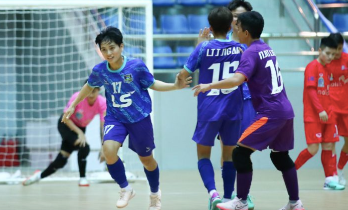 Thái Sơn Nam TP.HCM thắng chủ nhà Phong Phú Hà Nam 5-0 trong ngày ra quân