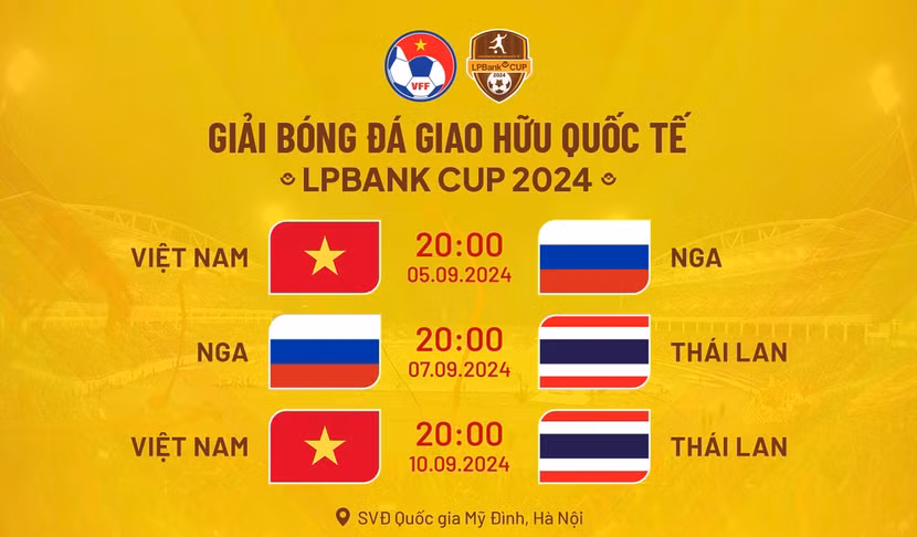 Lịch thi đấu LPBank Cup 2024