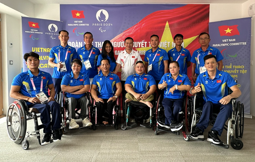 Đoàn Việt Nam đã có mặt tại Pháp, sẵn sàng tranh tài Paralympic 2024