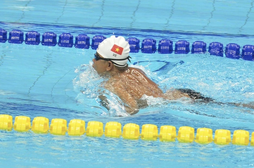 Lê Tiến Đạt giành huy chương vàng 100m ếch hạng SB5 Asian Para Games 2023