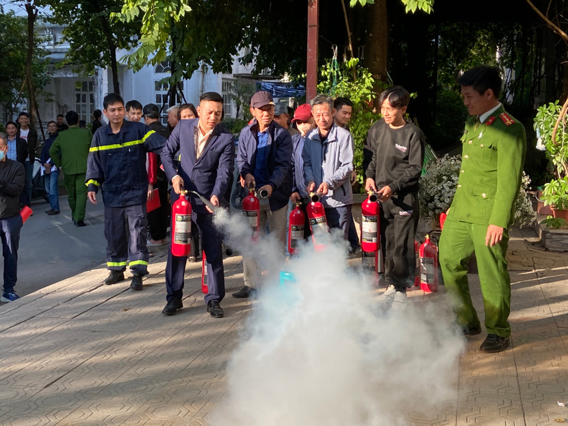 Với những kiến thức đã được trang bị, mỗi học viên tham gia sẽ trở thành một tuyên truyền viên tại cơ sở và nơi cư trú, góp phần lan tỏa kiến thức, kỹ năng phòng ngừa cháy nổ tới cộng đồng.