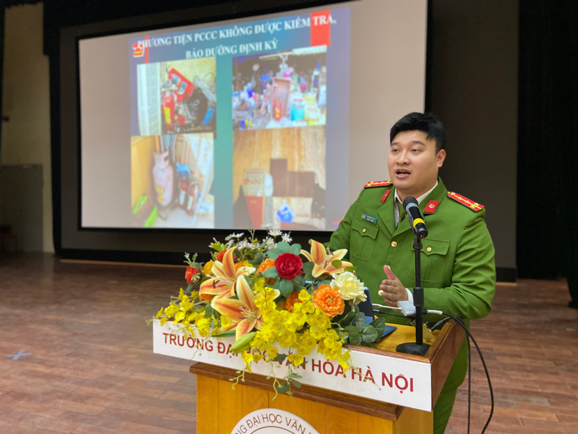 Lớp tập huấn được tổ chức trong bối cảnh nhiều chính sách pháp luật mới về PCCC&amp;CNCH có hiệu lực