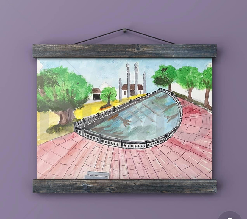 Hồ Bán Nguyệt Làng Thổ khối - Long BiênNguyễn Hà Minh Anh 11 tuổi