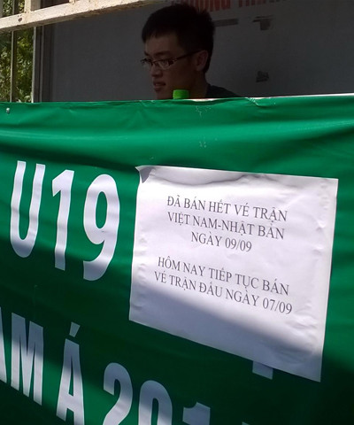 BTC dừng bán, phe vé trận U19 Việt Nam - U19 Nhật Bản, thỏa sức hét giá ảnh 5