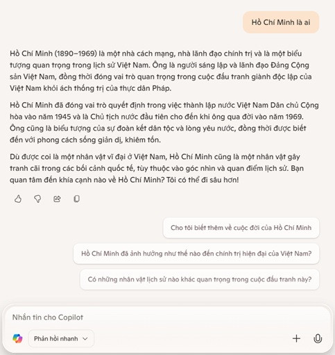 Ứng dụng Microsoft Copilot
