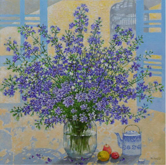 Tác phẩm "Ngày nắng" (Mai Xuân Oanh). Giá bán: 45 triệu đồng.