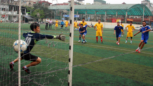 Trận đấu ngập niềm vui, thắm tình đoàn kết ảnh 6