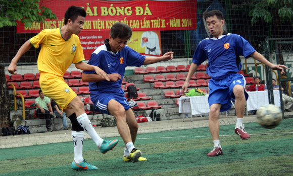 Trận đấu ngập niềm vui, thắm tình đoàn kết ảnh 3