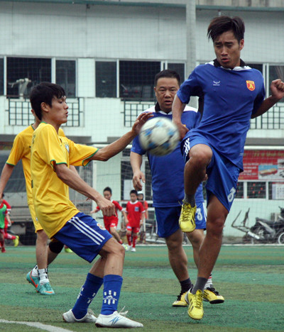 Trận đấu ngập niềm vui, thắm tình đoàn kết ảnh 4