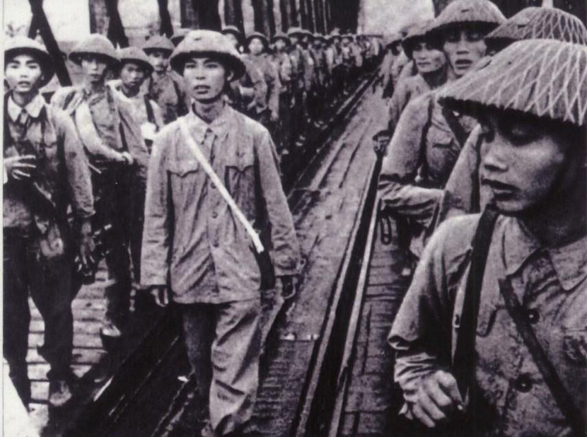 Tiểu đoàn Bình Ca vào Hà Nội đợt đầu ngày 7-10-1954