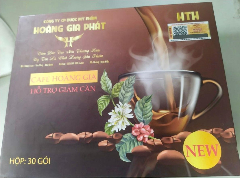 Hình ảnh sản phẩm cafe Hoàng Gia bị thu hồi Hình ảnh sản phẩm cafe Hoàng Gia bị thu hồi