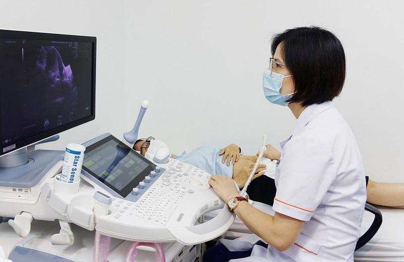 Siêu âm cho bệnh nhân tại Bệnh viện Nam học và Hiếm muộn Hà Nội