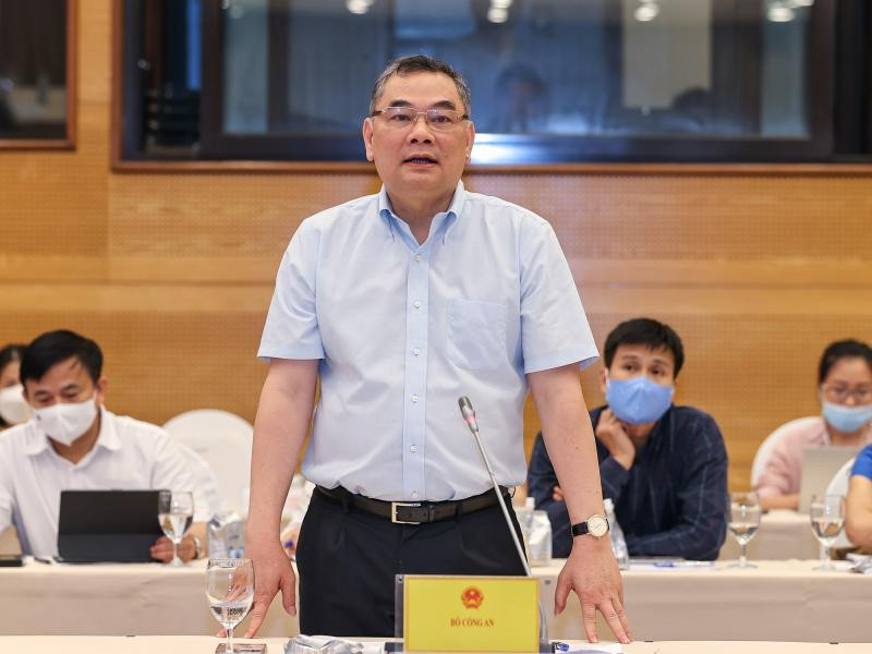 Trung tướng Tô Ân Xô, Chánh Văn phòng Bộ Công an thông tin với báo chí