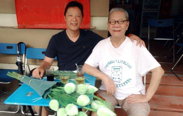 Nhạc trưởng Lê Phi Phi và cha-cố nhạc sĩ Hoàng Vân