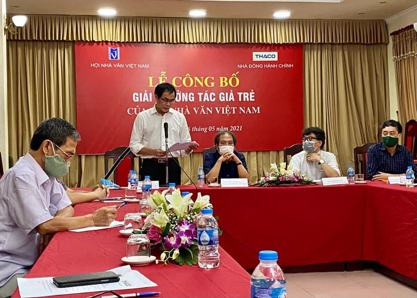 Lễ công bố giải thưởng vừa diễn ra sáng ngày 6/5 tại Hà Nội Lễ công bố giải thưởng vừa diễn ra sáng ngày 6/5 tại Hà Nội