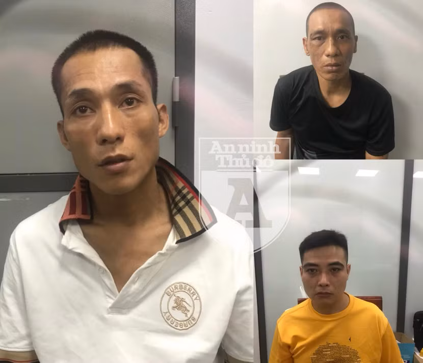 Nguyễn Mạnh Vinh, Đặng Văn Giang (áo đen) và Hoa Tuấn Anh (áo vàng) Nguyễn Mạnh Vinh, Đặng Văn Giang (áo đen) và Hoa Tuấn Anh (áo vàng)