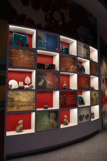 Một góc trưng bày văn hóa Việt Nam tại EXPO 2025