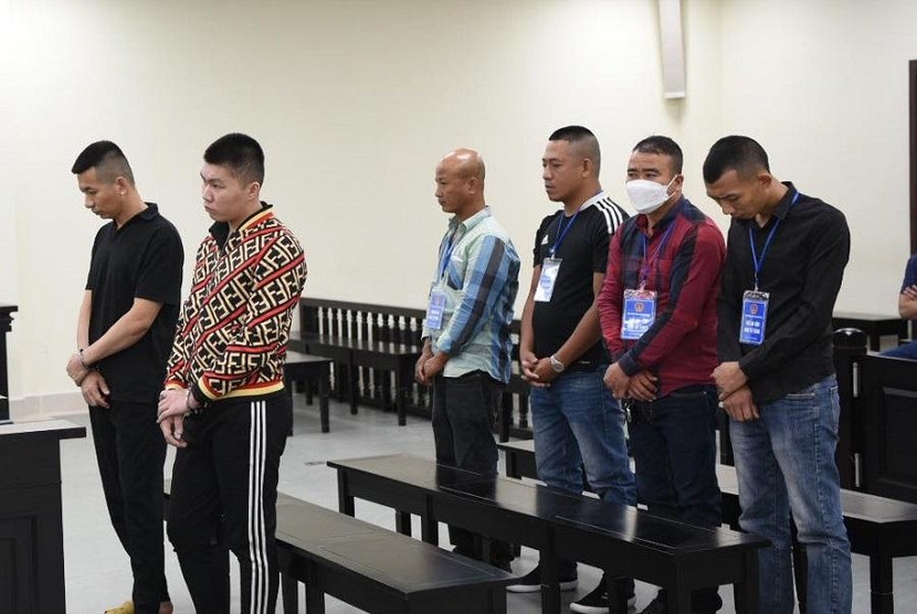 Các đối tượng trong vụ án tại phiên tòa phúc thẩm. Các đối tượng trong vụ án tại phiên tòa phúc thẩm.