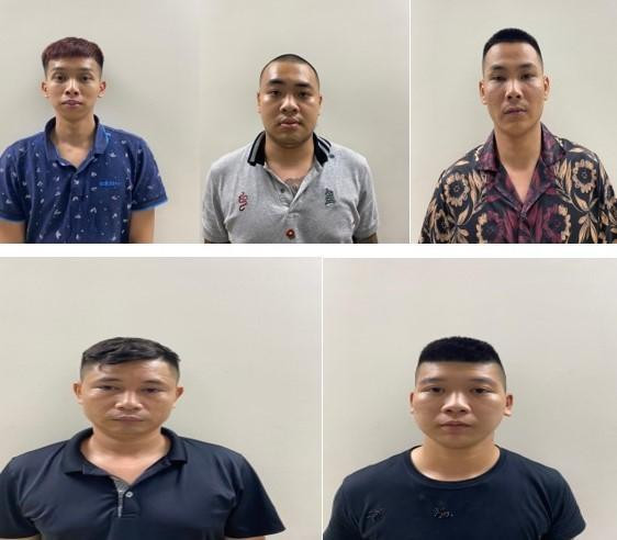 Nhóm đối tượng cho vay nặng lãi bị Công an quận Hà Đông triệt xóa