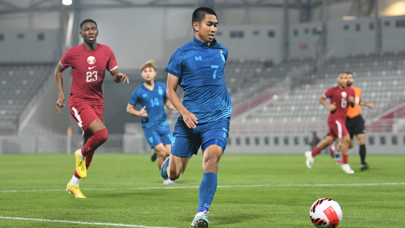 U23 Thái Lan thắng U23 Qatar 1-0