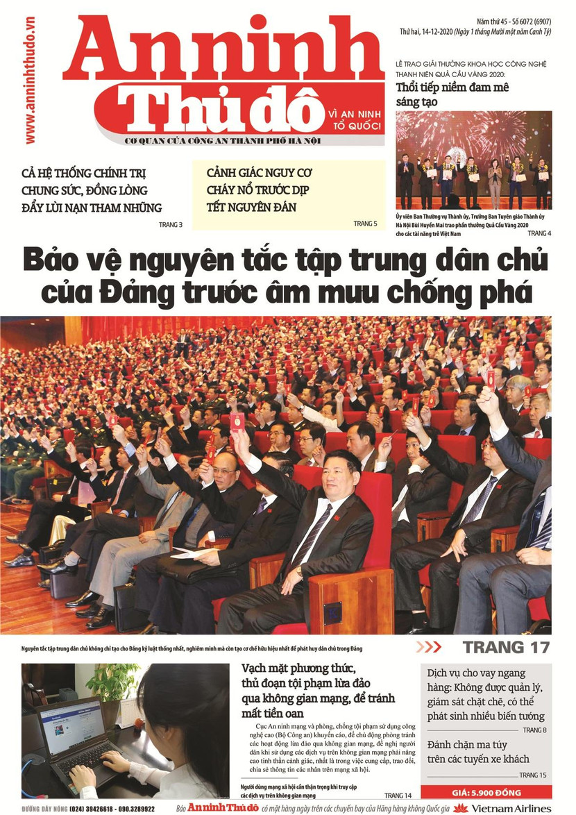 Báo An ninh Thủ đô thường xuyên có những trang báo, bài viết có tính lý luận, bảo vệ nền tảng tư tưởng của Đảng, đấu tranh phản bác các quan điểm sai trái, thù địch trong tình hình mới Báo An ninh Thủ đô thường xuyên có những trang báo, bài viết có tính lý luận, bảo vệ nền tảng tư tưởng của Đảng, đấu tranh phản bác các quan điểm sai trái, thù địch trong tình hình mới