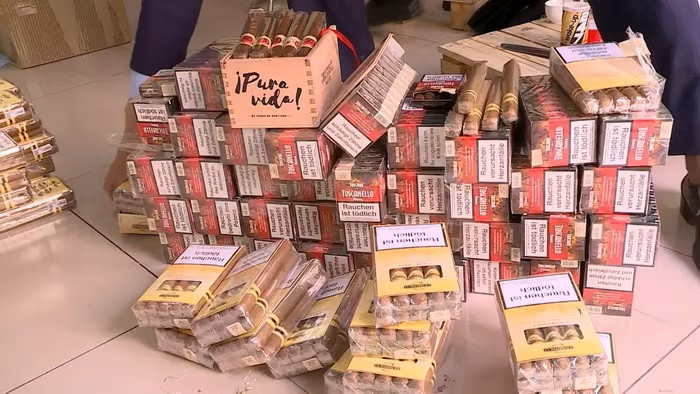 Số lượng lớn Cigar bị tạm giữ